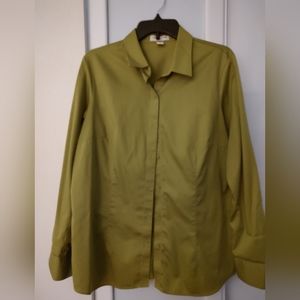Coldwater Creek No Iron Button Down